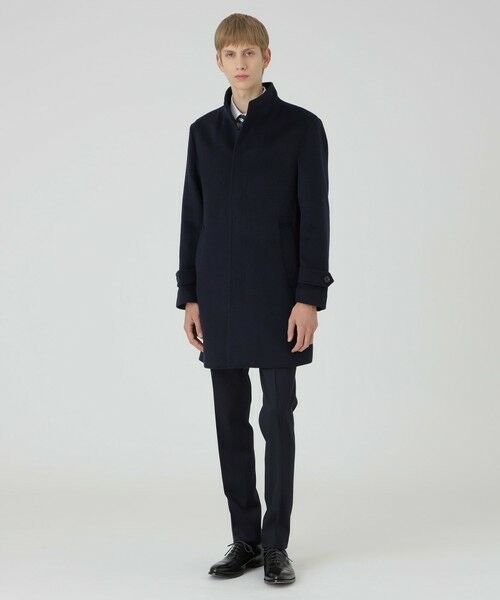 BLUE LABEL / BLACK LABEL CRESTBRIDGE / ブルーレーベル / ブラックレーベル・クレストブリッジ  その他アウター | 【一部店舗限定】ウールビーバースタンドコート | 詳細8