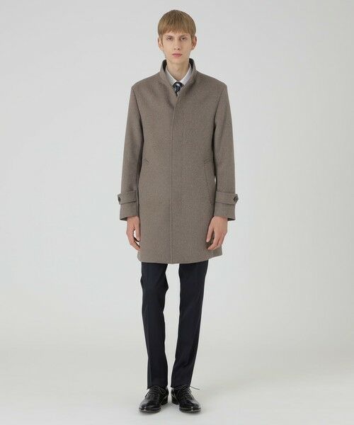BLUE LABEL / BLACK LABEL CRESTBRIDGE / ブルーレーベル / ブラックレーベル・クレストブリッジ  その他アウター | 【一部店舗限定】ウールビーバースタンドコート | 詳細15