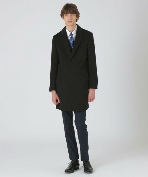 BLUE LABEL / BLACK LABEL CRESTBRIDGE / ブルーレーベル / ブラックレーベル・クレストブリッジ  その他アウター | 【一部店舗限定】ウールビーバーチェスターコート | 詳細1