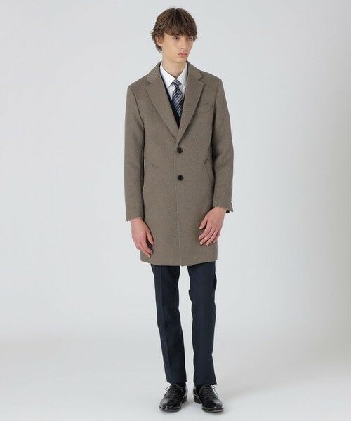 BLUE LABEL / BLACK LABEL CRESTBRIDGE / ブルーレーベル / ブラックレーベル・クレストブリッジ  その他アウター | 【一部店舗限定】ウールビーバーチェスターコート | 詳細8