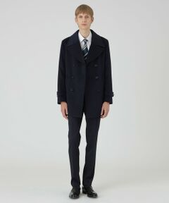 BLUE LABEL / BLACK LABEL CRESTBRIDGE / ブルーレーベル / ブラックレーベル・クレストブリッジ  その他アウター | 【一部店舗限定】ウールビーバーピーコート