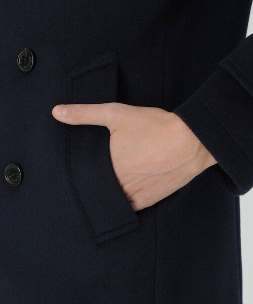BLUE LABEL / BLACK LABEL CRESTBRIDGE / ブルーレーベル / ブラックレーベル・クレストブリッジ  その他アウター | 【一部店舗限定】ウールビーバーピーコート | 詳細4