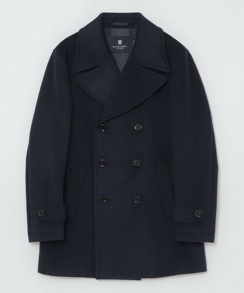 BLUE LABEL / BLACK LABEL CRESTBRIDGE / ブルーレーベル / ブラックレーベル・クレストブリッジ  その他アウター | 【一部店舗限定】ウールビーバーピーコート | 詳細7