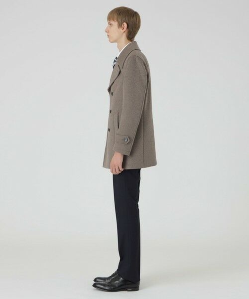 BLUE LABEL / BLACK LABEL CRESTBRIDGE / ブルーレーベル / ブラックレーベル・クレストブリッジ  その他アウター | 【一部店舗限定】ウールビーバーピーコート | 詳細9
