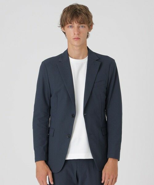 BLUE LABEL / BLACK LABEL CRESTBRIDGE / ブルーレーベル / ブラックレーベル・クレストブリッジ  テーラードジャケット | 【一部店舗限定】フィールドセンサー3Dトリコットジャケット（ネイビー1）