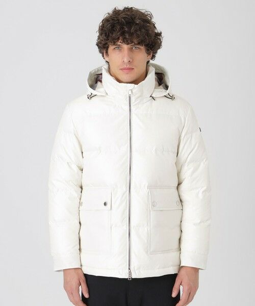 BLUE LABEL / BLACK LABEL CRESTBRIDGE / ブルーレーベル / ブラックレーベル・クレストブリッジ  その他アウター | クレストブリッジチェックコンビショートダウン | 詳細2