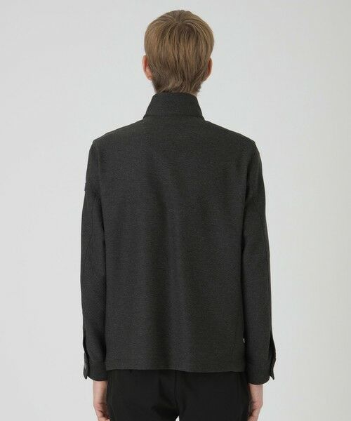 BLUE LABEL / BLACK LABEL CRESTBRIDGE / ブルーレーベル / ブラックレーベル・クレストブリッジ  その他アウター | 【一部店舗限定】メランジダブルフェイススタンドブルゾン | 詳細4