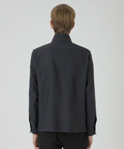 BLUE LABEL / BLACK LABEL CRESTBRIDGE / ブルーレーベル / ブラックレーベル・クレストブリッジ  その他アウター | 【一部店舗限定】メランジダブルフェイススタンドブルゾン | 詳細12