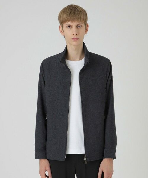 BLUE LABEL / BLACK LABEL CRESTBRIDGE / ブルーレーベル / ブラックレーベル・クレストブリッジ  その他アウター | 【一部店舗限定】メランジダブルフェイススタンドブルゾン（ネイビー1）