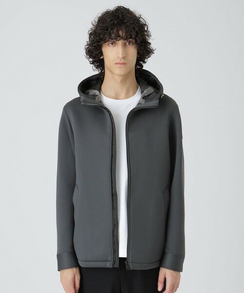 BLUE LABEL / BLACK LABEL CRESTBRIDGE / ブルーレーベル / ブラックレーベル・クレストブリッジ  その他アウター | 【一部店舗限定】オックスダンボールニットパーカー（グレー5）