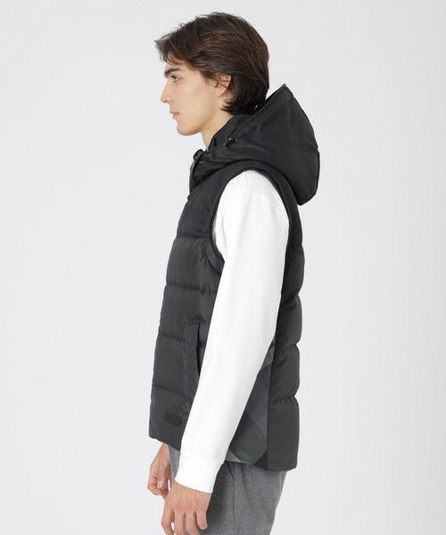 BLUE LABEL / BLACK LABEL CRESTBRIDGE / ブルーレーベル / ブラックレーベル・クレストブリッジ  その他アウター | 【一部店舗限定】パーシャルチェックダウンベスト | 詳細3