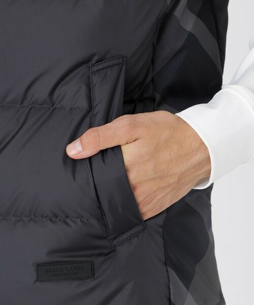 BLUE LABEL / BLACK LABEL CRESTBRIDGE / ブルーレーベル / ブラックレーベル・クレストブリッジ  その他アウター | 【一部店舗限定】パーシャルチェックダウンベスト | 詳細17