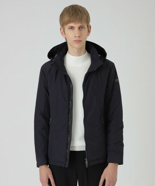 BLUE LABEL / BLACK LABEL CRESTBRIDGE / ブルーレーベル / ブラックレーベル・クレストブリッジ  その他アウター | 【一部店舗限定】ワッシャーナイロンパデッドパーカー（ネイビー1）