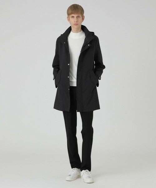 BLUE LABEL / BLACK LABEL CRESTBRIDGE / ブルーレーベル / ブラックレーベル・クレストブリッジ  その他アウター | 【一部店舗限定】マイクロメモリーツイルシティパーカー（ブラック）