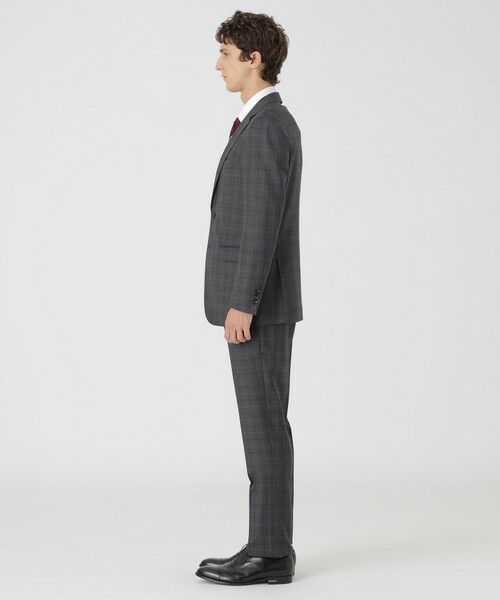 BLUE LABEL / BLACK LABEL CRESTBRIDGE / ブルーレーベル / ブラックレーベル・クレストブリッジ  セットアップ | チャコールグレーマルチカラーチェックスーツ | 詳細2
