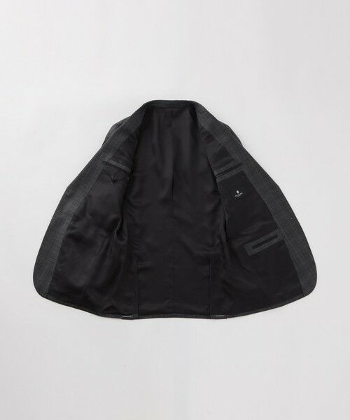 BLUE LABEL / BLACK LABEL CRESTBRIDGE / ブルーレーベル / ブラックレーベル・クレストブリッジ  セットアップ | チャコールグレーマルチカラーチェックスーツ | 詳細6