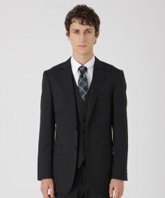 BLUE LABEL / BLACK LABEL CRESTBRIDGE / ブルーレーベル / ブラックレーベル・クレストブリッジ  セットアップ | ブラックソリッドスリーピーススーツ