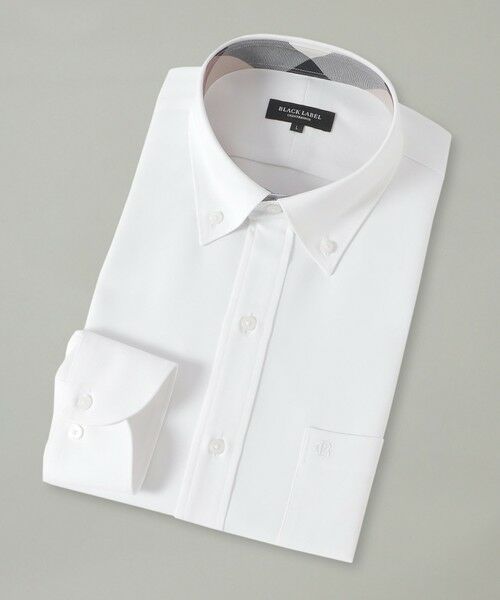 BLUE LABEL / BLACK LABEL CRESTBRIDGE / ブルーレーベル / ブラックレーベル・クレストブリッジ  シャツ・ブラウス | 【一部店舗限定】テクニカルオックスフォードボタンダウンシャツ（ホワイト）
