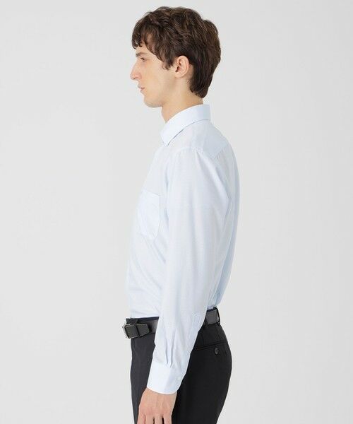 BLUE LABEL / BLACK LABEL CRESTBRIDGE / ブルーレーベル / ブラックレーベル・クレストブリッジ  シャツ・ブラウス | 【一部店舗限定】テクニカルブロックチェックセミワイドカラーシャツ | 詳細7