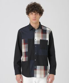 BLUE LABEL / BLACK LABEL CRESTBRIDGE / ブルーレーベル / ブラックレーベル・クレストブリッジ  シャツ・ブラウス | クレスブリッジチェックパッチワークシャツ