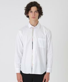 BLUE LABEL / BLACK LABEL CRESTBRIDGE / ブルーレーベル / ブラックレーベル・クレストブリッジ  シャツ・ブラウス | 【一部店舗限定】パーシャルチェックコットンツイルシャツ