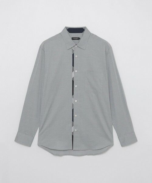 BLUE LABEL / BLACK LABEL CRESTBRIDGE / ブルーレーベル / ブラックレーベル・クレストブリッジ  シャツ・ブラウス | 【一部店舗限定】パーシャルチェックコットンツイルシャツ | 詳細12