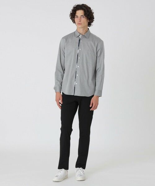 BLUE LABEL / BLACK LABEL CRESTBRIDGE / ブルーレーベル / ブラックレーベル・クレストブリッジ  シャツ・ブラウス | 【一部店舗限定】パーシャルチェックコットンツイルシャツ | 詳細7