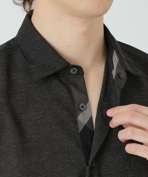 BLUE LABEL / BLACK LABEL CRESTBRIDGE / ブルーレーベル / ブラックレーベル・クレストブリッジ  シャツ・ブラウス | 【一部店舗限定】ストレッチカラミシャツ | 詳細4