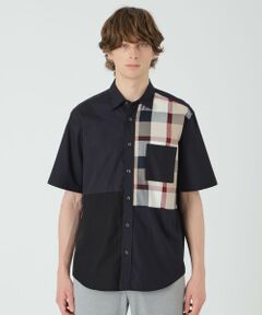 BLUE LABEL / BLACK LABEL CRESTBRIDGE / ブルーレーベル / ブラックレーベル・クレストブリッジ  シャツ・ブラウス | 【一部店舗限定】クレストブリッジチェックパッチワークシャツ