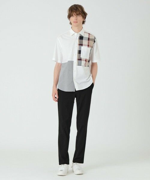 BLUE LABEL / BLACK LABEL CRESTBRIDGE / ブルーレーベル / ブラックレーベル・クレストブリッジ  シャツ・ブラウス | 【一部店舗限定】クレストブリッジチェックパッチワークシャツ | 詳細1