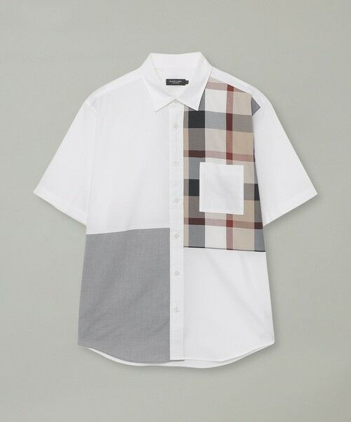 BLUE LABEL / BLACK LABEL CRESTBRIDGE / ブルーレーベル / ブラックレーベル・クレストブリッジ  シャツ・ブラウス | 【一部店舗限定】クレストブリッジチェックパッチワークシャツ | 詳細4