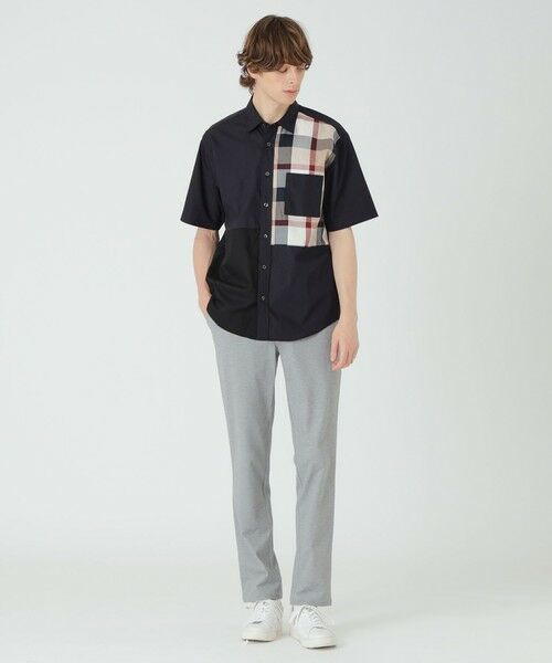 BLUE LABEL / BLACK LABEL CRESTBRIDGE / ブルーレーベル / ブラックレーベル・クレストブリッジ  シャツ・ブラウス | 【一部店舗限定】クレストブリッジチェックパッチワークシャツ | 詳細5