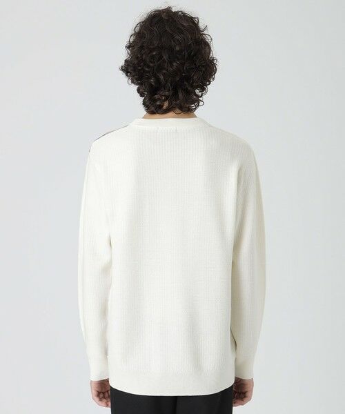 BLUE LABEL / BLACK LABEL CRESTBRIDGE / ブルーレーベル / ブラックレーベル・クレストブリッジ ニット・セーター | 【一部店舗限定】パッチワーククレストブリッジチェックニット | 詳細3