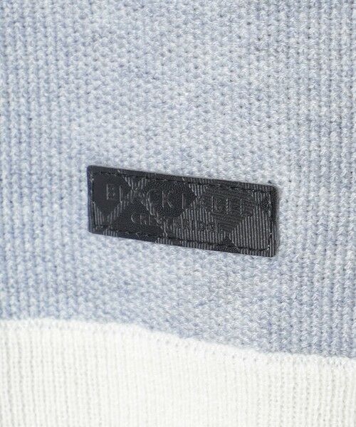 BLUE LABEL / BLACK LABEL CRESTBRIDGE / ブルーレーベル / ブラックレーベル・クレストブリッジ ニット・セーター | 【一部店舗限定】パッチワーククレストブリッジチェックニット | 詳細4