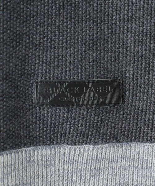 BLUE LABEL / BLACK LABEL CRESTBRIDGE / ブルーレーベル / ブラックレーベル・クレストブリッジ ニット・セーター | 【一部店舗限定】パッチワーククレストブリッジチェックニット | 詳細9