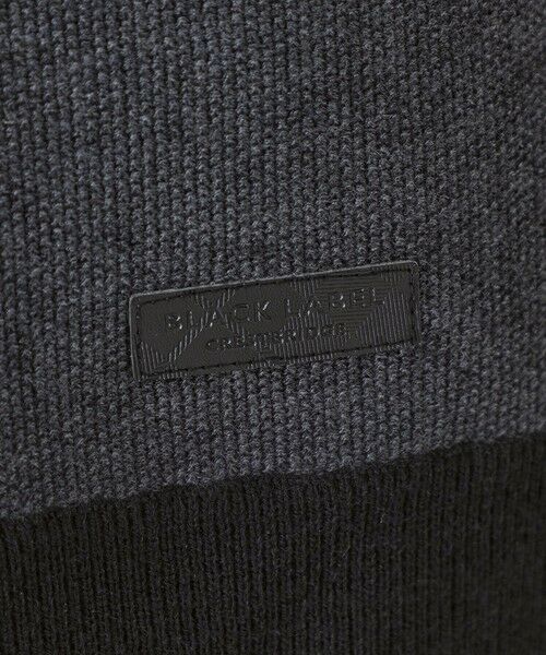 BLUE LABEL / BLACK LABEL CRESTBRIDGE / ブルーレーベル / ブラックレーベル・クレストブリッジ ニット・セーター | 【一部店舗限定】パッチワーククレストブリッジチェックニット | 詳細14
