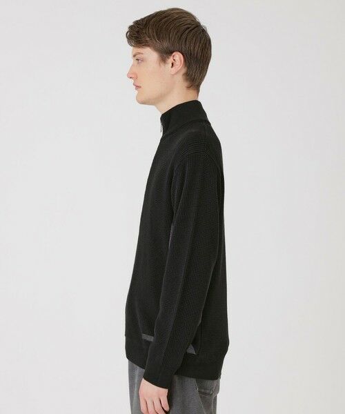 BLUE LABEL / BLACK LABEL CRESTBRIDGE / ブルーレーベル / ブラックレーベル・クレストブリッジ  ニット・セーター | 【一部店舗限定】サイドチェックドライバーズニット | 詳細7