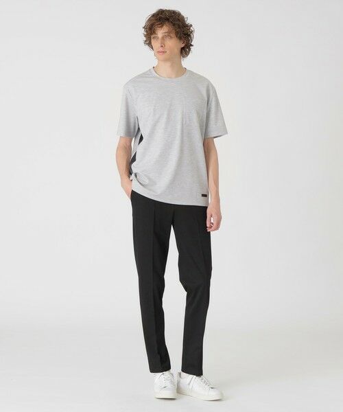 BLUE LABEL / BLACK LABEL CRESTBRIDGE / ブルーレーベル / ブラックレーベル・クレストブリッジ カットソー | CARREMANハニカムジャージーTシャツ | 詳細1