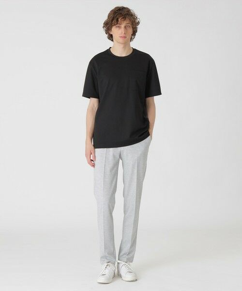 BLUE LABEL / BLACK LABEL CRESTBRIDGE / ブルーレーベル / ブラックレーベル・クレストブリッジ カットソー | CARREMANハニカムジャージーTシャツ | 詳細7