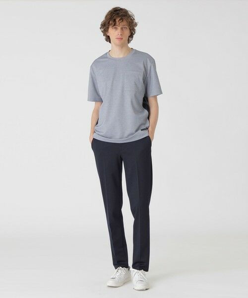 BLUE LABEL / BLACK LABEL CRESTBRIDGE / ブルーレーベル / ブラックレーベル・クレストブリッジ カットソー | CARREMANハニカムジャージーTシャツ | 詳細13