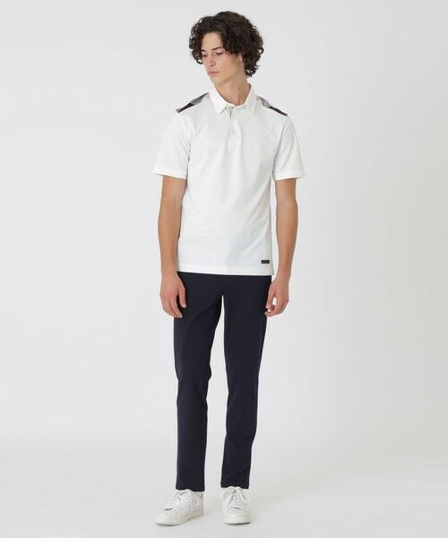 BLUE LABEL / BLACK LABEL CRESTBRIDGE / ブルーレーベル / ブラックレーベル・クレストブリッジ  カットソー | 【一部店舗限定】ショルダーチェックポロシャツ | 詳細1