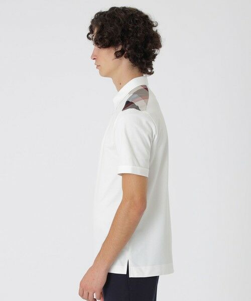 BLUE LABEL / BLACK LABEL CRESTBRIDGE / ブルーレーベル / ブラックレーベル・クレストブリッジ  カットソー | 【一部店舗限定】ショルダーチェックポロシャツ | 詳細2