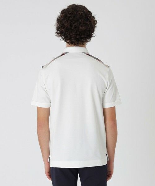 BLUE LABEL / BLACK LABEL CRESTBRIDGE / ブルーレーベル / ブラックレーベル・クレストブリッジ  カットソー | 【一部店舗限定】ショルダーチェックポロシャツ | 詳細3