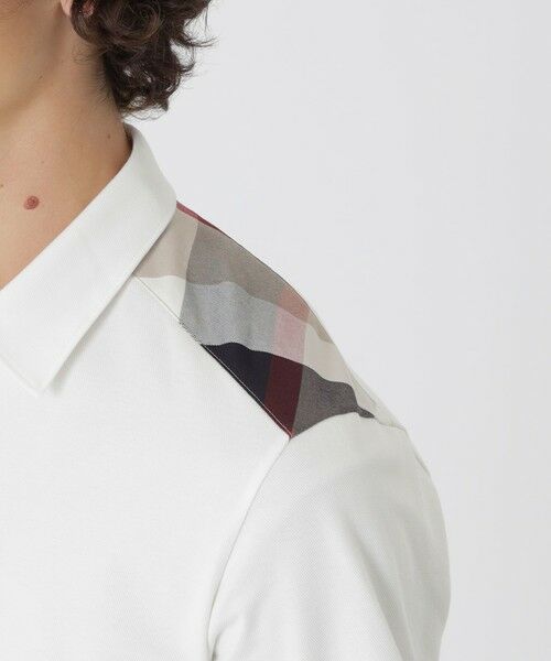 BLUE LABEL / BLACK LABEL CRESTBRIDGE / ブルーレーベル / ブラックレーベル・クレストブリッジ  カットソー | 【一部店舗限定】ショルダーチェックポロシャツ | 詳細5