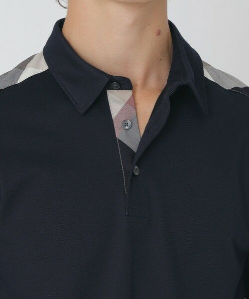 BLUE LABEL / BLACK LABEL CRESTBRIDGE / ブルーレーベル / ブラックレーベル・クレストブリッジ  カットソー | 【一部店舗限定】ショルダーチェックポロシャツ | 詳細25