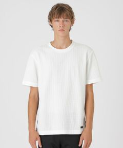 BLUE LABEL / BLACK LABEL CRESTBRIDGE / ブルーレーベル / ブラックレーベル・クレストブリッジ  カットソー | 【一部店舗限定】テクスチャータックサイドチェックTシャツ