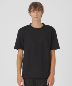 BLUE LABEL / BLACK LABEL CRESTBRIDGE / ブルーレーベル / ブラックレーベル・クレストブリッジ  カットソー | 【一部店舗限定】テクスチャータックサイドチェックTシャツ