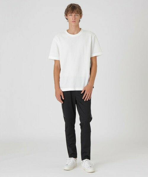 BLUE LABEL / BLACK LABEL CRESTBRIDGE / ブルーレーベル / ブラックレーベル・クレストブリッジ  カットソー | 【一部店舗限定】テクスチャータックサイドチェックTシャツ | 詳細1