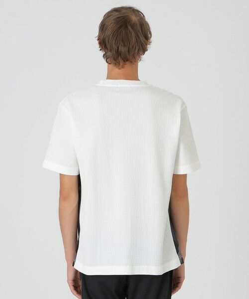 BLUE LABEL / BLACK LABEL CRESTBRIDGE / ブルーレーベル / ブラックレーベル・クレストブリッジ  カットソー | 【一部店舗限定】テクスチャータックサイドチェックTシャツ | 詳細3