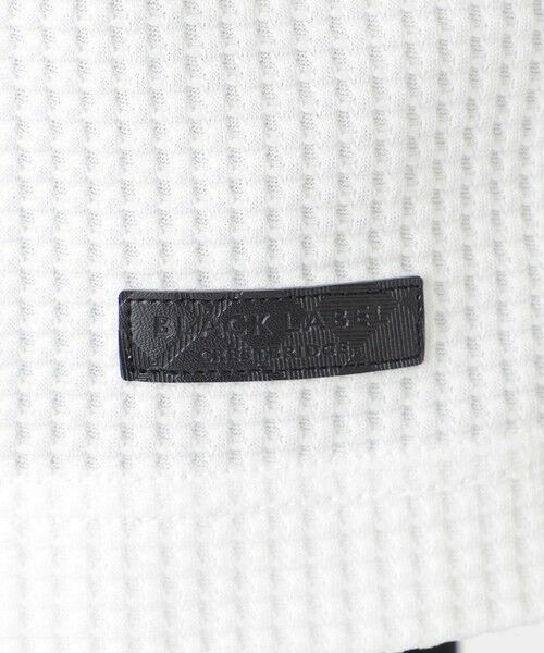 BLUE LABEL / BLACK LABEL CRESTBRIDGE / ブルーレーベル / ブラックレーベル・クレストブリッジ  カットソー | 【一部店舗限定】テクスチャータックサイドチェックTシャツ | 詳細4